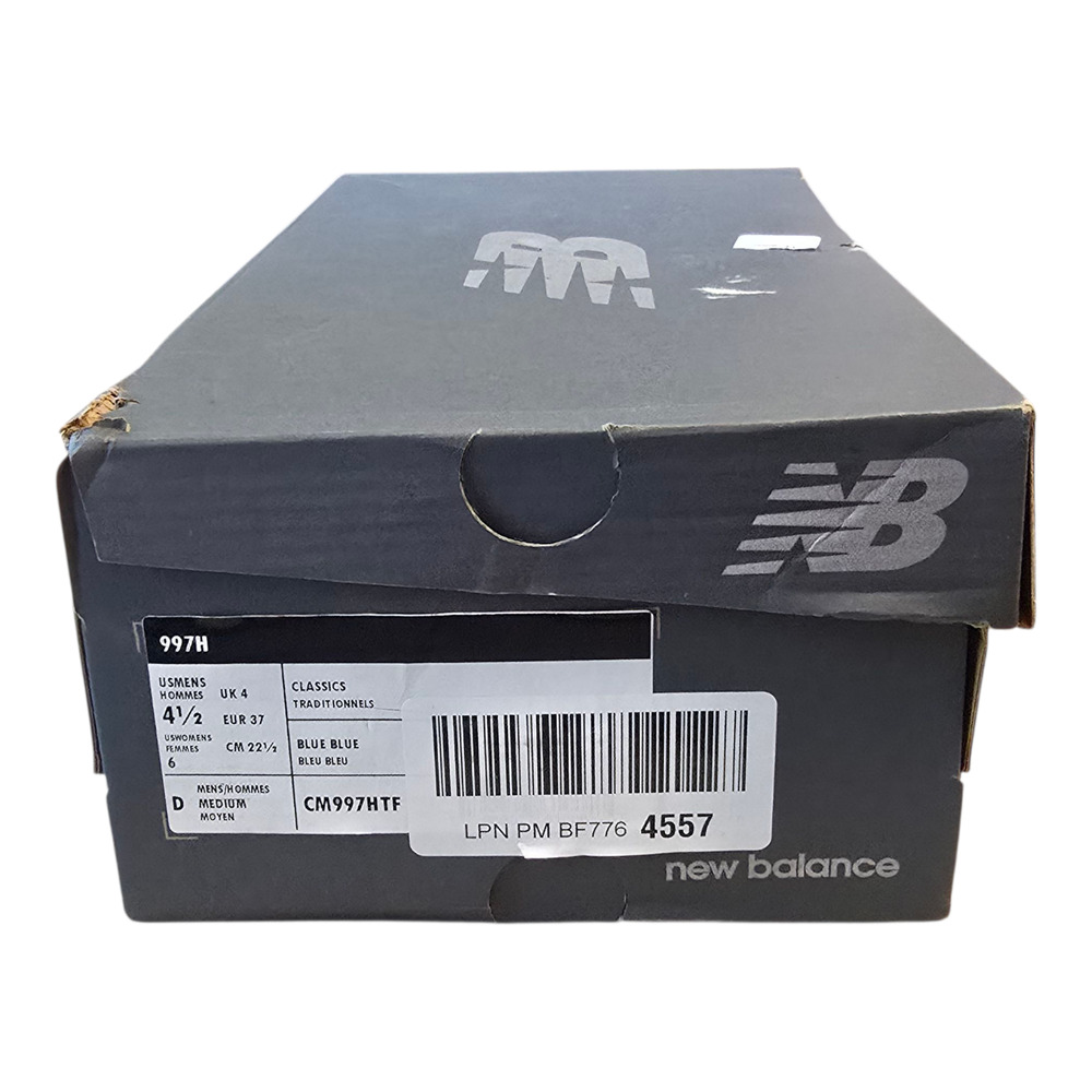 New Balance Sneakers 997H Mens Size 4.5 Medium Blue/White Athletic Casual - Picture 12 of 16